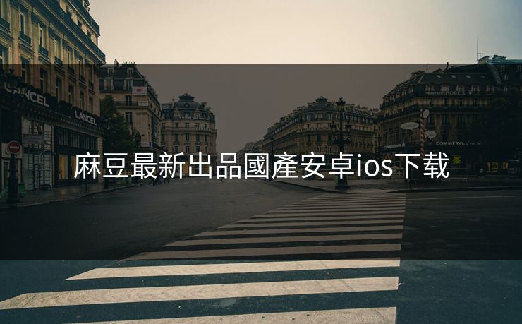 麻豆最新出品國產安卓ios下载